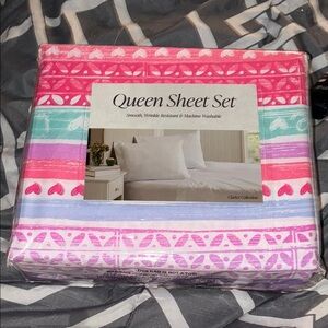 Pink and Purple Bedding Sheets Modern Design